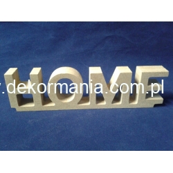 HOME , napis   MDF #16mm , 15x4cm
